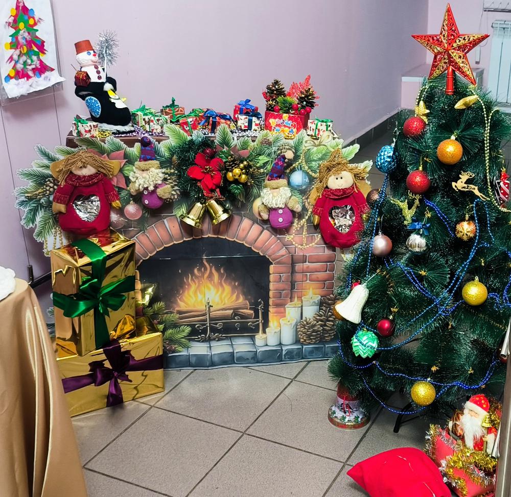 Украшение детского сада к Новому году и Рождеству!